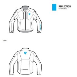 Μπουφάν RevIT Catalyst H2O μαύρο