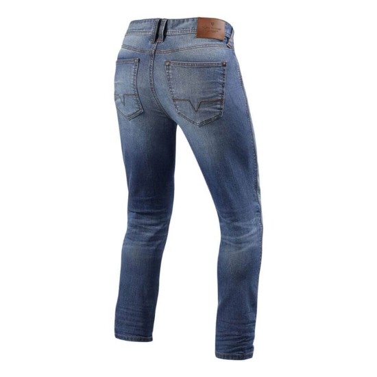 Τζιν μοτοσυκλέτας RevIT Piston μπλε