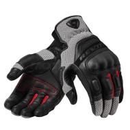 Γάντια RevIT Dirt 3 καλοκαιρινά μαύρα - κόκκινα