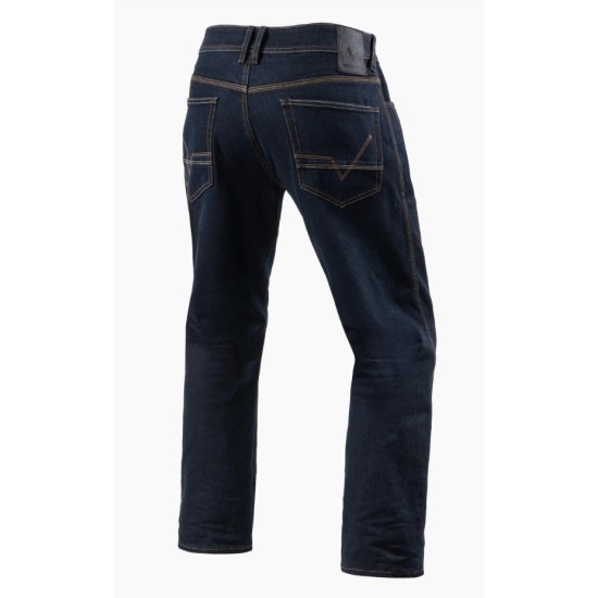 Τζιν μοτοσυκλέτας RevIT Philly 3 LF σκούρο μπλε