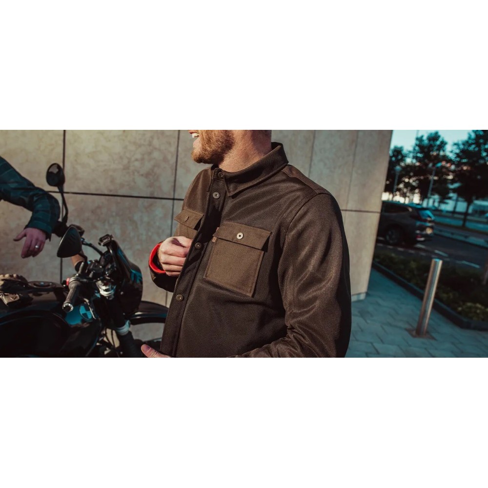 T-shirt Manches Longues REV'IT! Tracer Air 2 - Taille XL - Maille Respirante Pour Moto - Coupe Ajustée