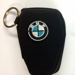 Θήκη κλειδιών σκληρή με κρίκο BMW logo