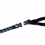 Ελαστικοί ιμάντες ρυθμιζόμενοι ROKStraps 31-106 εκ. μαύροι (σετ των 2 - 16 χιλ πλάτος)