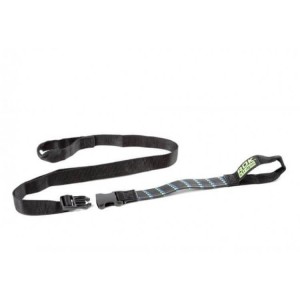 Ελαστικοί ιμάντες ρυθμιζόμενοι ROKStraps 31-106 εκ. μαύροι (σετ των 2 - 16 χιλ πλάτος)