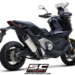 Τελικό εξάτμισης SC-Project SC1-R Honda X-ADV 21-24 τιτάνιο-carbon