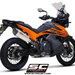 Τελικό εξάτμισης SC-Project SC1-R KTM 890 Adventure/R τιτάνιο-carbon