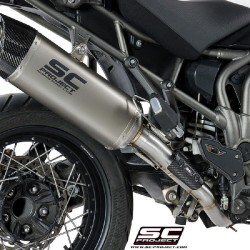 Τελικό εξάτμισης SC-Project Adventure Triumph Tiger Explorer 1200 XC/XR 16-17 τιτάνιο-carbon