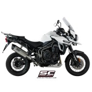 Τελικό εξάτμισης SC-Project Adventure Triumph Tiger Explorer 1200 XC/XR 16-17 τιτάνιο-carbon