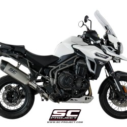 Τελικό εξάτμισης SC-Project Adventure Triumph Tiger Explorer 1200 XC/XR 16-17 τιτάνιο-carbon