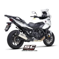 Τελικό εξάτμισης SC-Project Adventure Honda NT 1100 τιτάνιο-carbon