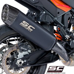 Τελικό εξάτμισης SC-Project Adventure KTM 1190 Adventure/R μαύρο ματ-carbon