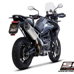 Τελικό εξάτμισης SC-Project Adventure Triumph Tiger 900 GT/Rally/Pro μαύρο ματ-carbon