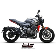 Σύστημα εξάτμισης 3 σε 1 SC-Project Triumph Trident 660 μαύρο ματ