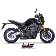 Σύστημα εξάτμισης 3 σε 1 SC-Project Yamaha MT-09/SP 21-23 μαύρο ματ