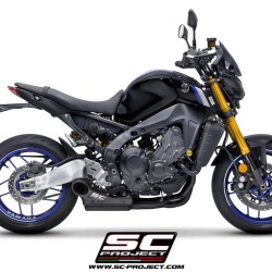 Σύστημα εξάτμισης 3 σε 1 SC-Project Yamaha MT-09/SP 21-23 μαύρο ματ