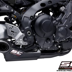Σύστημα εξάτμισης 3 σε 1 SC-Project Yamaha MT-09/SP 21-23 μαύρο ματ