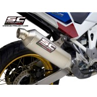 Τελικό εξάτμισης SC-Project Rally Raid Honda CRF 1100L Africa Twin/Adventure Sports τιτάνιο -23