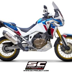 Τελικό εξάτμισης SC-Project X-Plorer II Honda CRF 1100L Africa Twin/Adventure Sports τιτάνιο-carbon