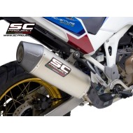 Τελικό εξάτμισης SC-Project X-Plorer II Honda CRF 1100L Africa Twin/Adventure Sports τιτάνιο-carbon