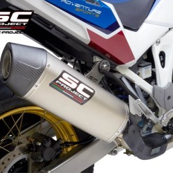 Τελικό εξάτμισης SC-Project X-Plorer II Honda CRF 1100L Africa Twin/Adventure Sports τιτάνιο-carbon -23