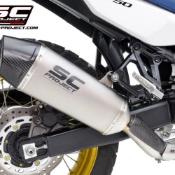 Τελικό εξάτμισης SC-Project X-Plorer II Honda XL 750 Transalp τιτάνιο-carbon