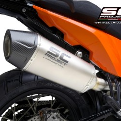 Τελικό εξάτμισης SC-Project X-Plorer II KTM 890 Adventure/R τιτάνιο-carbon