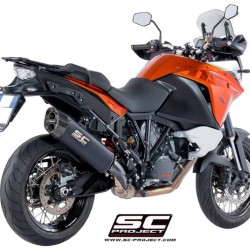 Τελικό εξάτμισης SC-Project Adventure KTM 1190 Adventure/R μαύρο ματ-carbon