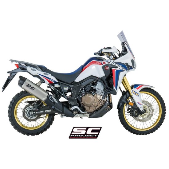 Τελικό εξάτμισης SC-Project Adventure Honda CRF 1000L Africa Twin τιτάνιο-carbon