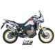 Τελικό εξάτμισης SC-Project Adventure Honda CRF 1000L Africa Twin τιτάνιο-carbon