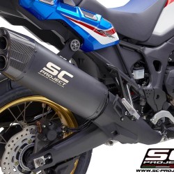 Τελικό εξάτμισης SC-Project Adventure Honda CRF 1000L Africa Twin μαύρο ματ-carbon