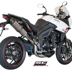 Τελικό εξάτμισης SC-Project Triumph Tiger 1050 Sport 13-15 τιτάνιο