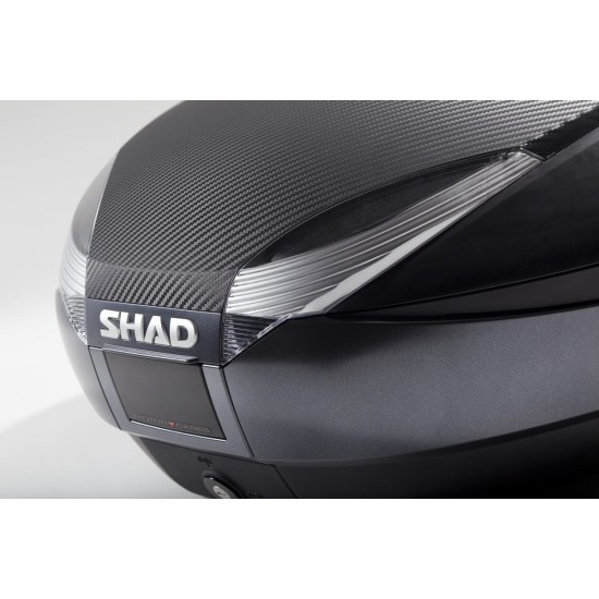 Topcase SHAD SH48 48 lt. μαυρή - νεο τιτάνιο