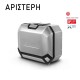 Πλαϊνή βαλίτσα αλουμινίου SHAD TERRA TR36 36 lt. (αριστερή) ασημί