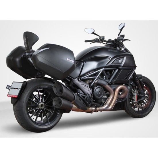 Βάσεις πλαϊνών βαλιτσών SHAD 3P System Ducati Diavel 1200 12-18