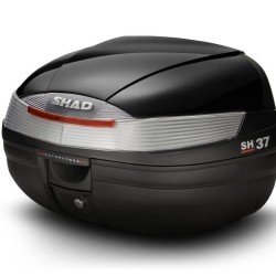 Καπάκι βαλίτσας SHAD SH37 μαύρο μεταλλικό