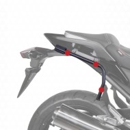 Βάσεις πλαϊνών βαλιτσών SHAD 3P System Suzuki SV650 ABS 16-