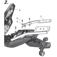 Βάση topcase SHAD Yamaha XJ6 / Diversion 09-