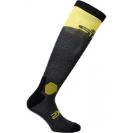 Κάλτσες Six2 Racing carbon μακριές κίτρινες