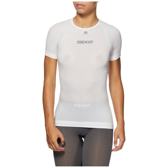 Ισοθερμικό καλοκαιρινό t-shirt SIX2 BreezyTouch (1ου επιπέδου) άσπρo