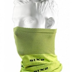 Neckwarmer SIX2 carbon κίτρινο φωσφοριζέ Neckwarmer SIX2 carbon κίτρινο φωσφοριζέ