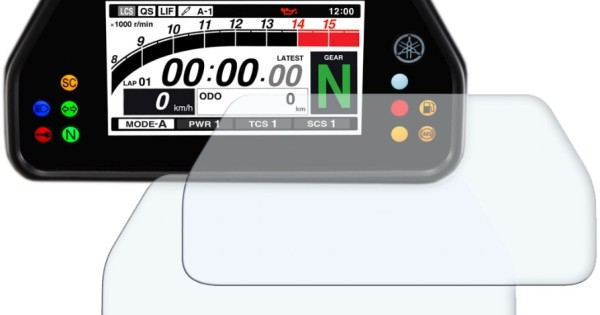2 Protecteurs D'écran Ultra-Transparent Pour YAMAHA TRACER 900 GT 2018 Et Plus - Marque Speedo Angels