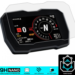Τζαμάκι οθόνης/οργάνων Nano glass TFT οθόνης Ducati Multistrada V4 (σετ 2 ultra clear)