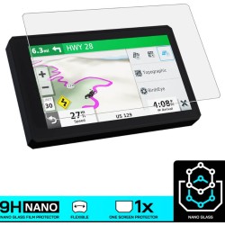 Τζαμάκι οθόνης/οργάνων Nano glass οθόνης GPS Garmin Zumo XT (σετ 2 ultra clear)