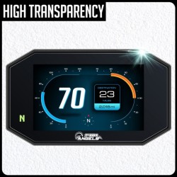Τζαμάκι οθόνης/οργάνων Nano glass οργάνων Honda Forza 750 25- (σετ 2 ultra clear)