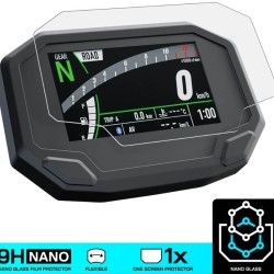 Nano glass για προστασία TFT οθόνης Kawasaki Z 650 20- (σετ 2 ultra clear)