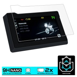 Τζαμάκι οθόνης/οργάνων Nano glass TFT οθόνης KTM 1290 Super Duke GT 22- (σετ 2 ultra clear)