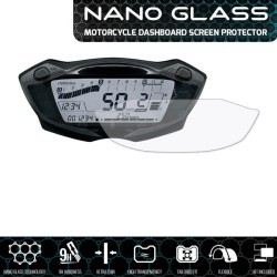 Nano glass για προστασία οργάνων Suzuki GSX-S 750 17- (σετ 2 ultra clear)