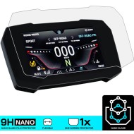 Τζαμάκι οθόνης/οργάνων Nano glass TFT οθόνης Triumph Tiger 900 GT/Rally/Pro -23 (σετ 2 ultra clear)