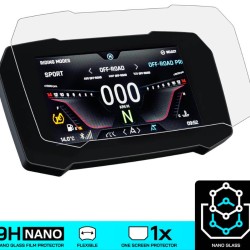 Τζαμάκι οθόνης/οργάνων Nano glass TFT οθόνης Triumph Tiger 900 GT/Rally/Pro -23 (σετ 2 ultra clear)