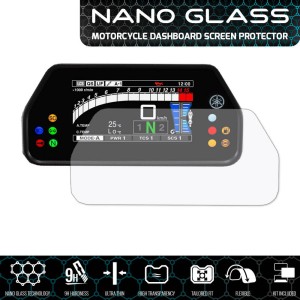 Nano glass για προστασία TFT οθόνης Yamaha MT-09 Tracer GT (σετ 2 ultra clear)